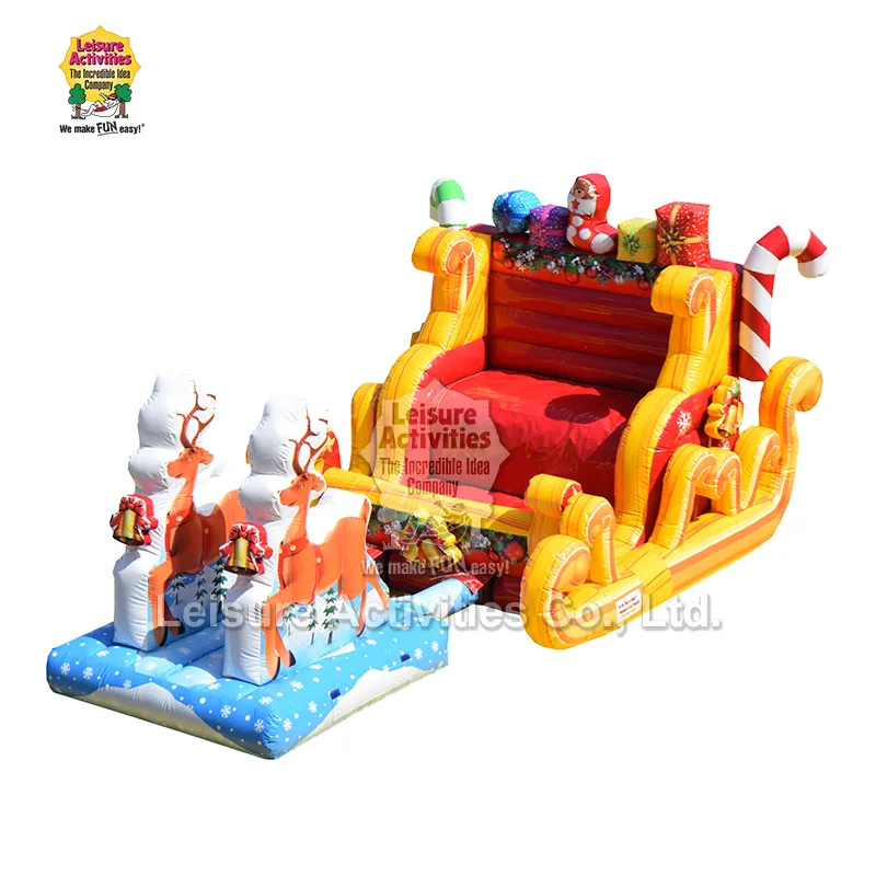 Selfie Santa Sleigh Kembung dengan Rusa