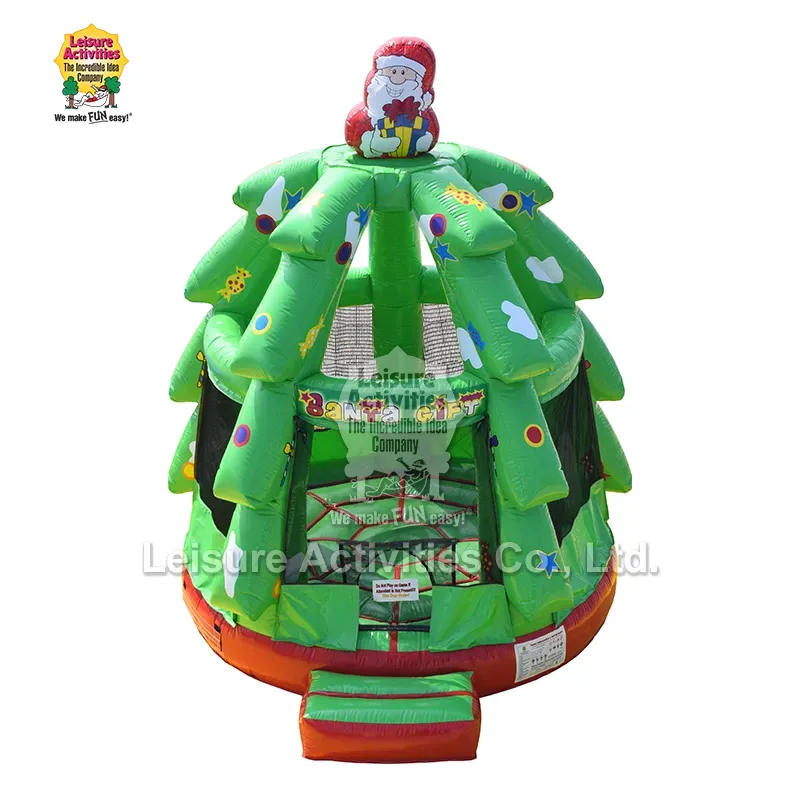 Mini Inflatable Bouncy Castle Pokok Krismas