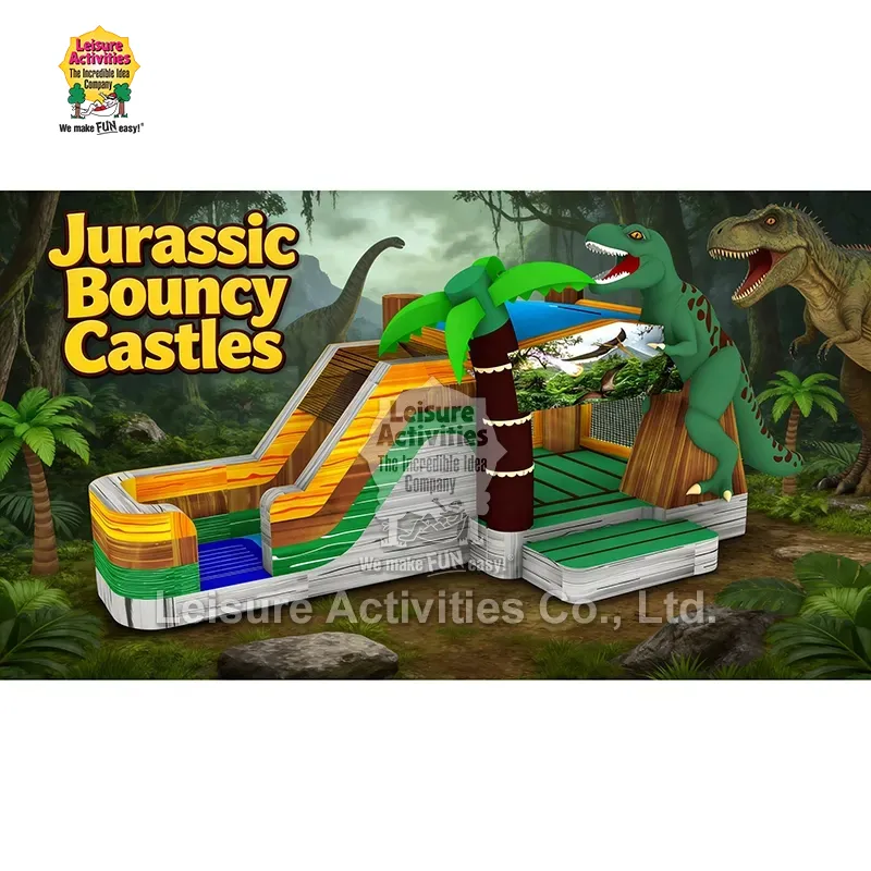 Istana Bouncy Jurassic Berbilang Kembung Super